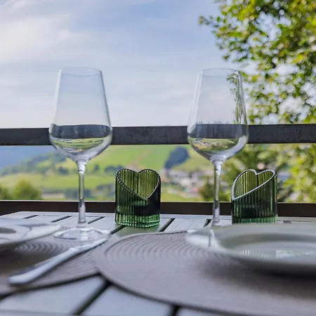 Lägenhet Urlaub Im Wanderparadies - Herzgruen Mit Traumhafter Aussicht Und Sauna Im Haus, E-ladestation *